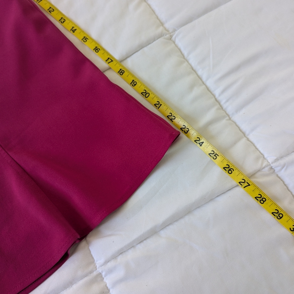 - Vintage Louben trumpet knee length pink skirt. Size 16. Made in Canada. … - Picture 3 of 5